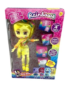Nuevo Muñeco Arco Iris Boxy Girls Edición Limitada - Goldie (Color Amarillo) - Nuevo - Imagen 1 de 4