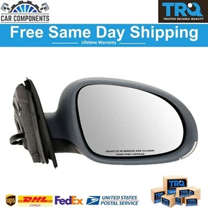 TRQ New RH Side Power Mirror Manual Fold For 2005-2010 VW Jetta - Picture 1 of 3