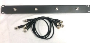 Front Mount Antenna Kit fits Shure with FOUR 20 inch BNC Cables      BSI-FMP420 - Picture 1 of 4