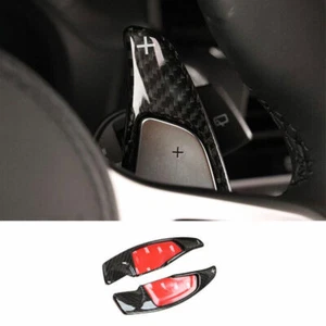 For BMW X3 G01 X4 2018-21 Dry Carbon Fiber Steering Wheel Shift Paddle Extension - Foto 1 di 5