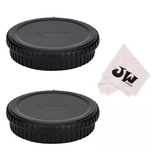 2Pack Camera Body Cap + Rear Lens Cap fr Nikon Z30 Z9 Z7 Z6 III Z50 Z7II Z6II Z5 - Picture 1 of 10