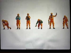 Suitable Marklin z scale/gauge Noch z 3D Master Figures, 44511 Shunters. - Picture 1 of 3