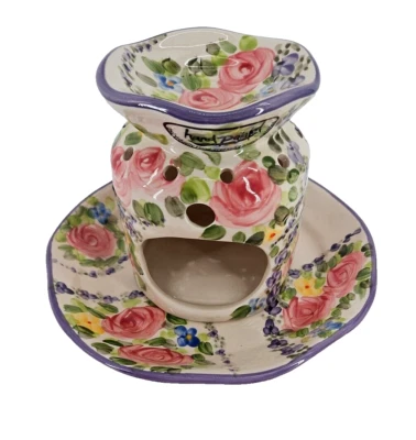 玫瑰游行 2 件陶瓷装饰盘 Potpourri Don Swanson 著 — 第 1/4 张图片