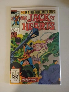 THE JACK OF HEARTS #2 LIMITED SERIES! MARVEL 1984! (E) - Picture 1 of 1
