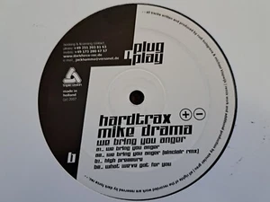 Hardtrax vs. Mike Drama – We Bring You Anger - 12" Vinyl - Plug & Play – PP 04 - Picture 1 of 2