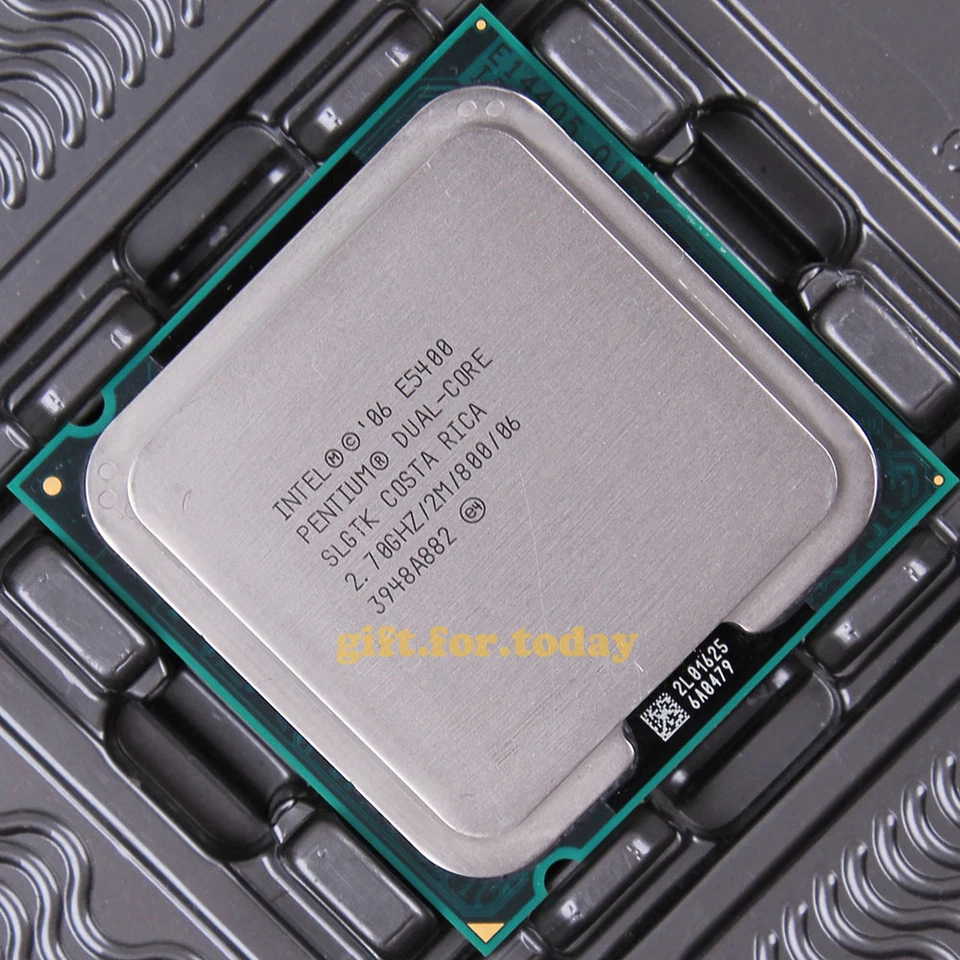 Original Intel Pentium E5400 2.7 GHz Dual-Core (BX80571E5400) Processor CPU - Image 1 of 1
