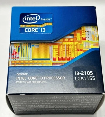 Intel Core i3-2105 2C/4T 3.10GHz,3MB Cache CPU Processor Sockel LGA1155 - Image 1 of 4