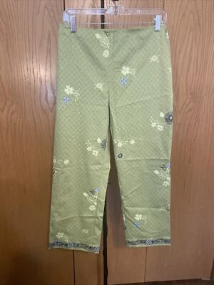 Sigrid Olsen Sport Capri укороченные брюки размер 10 новый с Ярлыками - Изображение 1 из 4