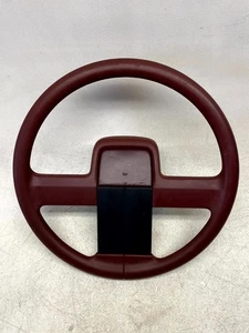 Dodge RamCharger 1981-1989/volante serie D cuero rojo OEM - Imagen 1 de 7