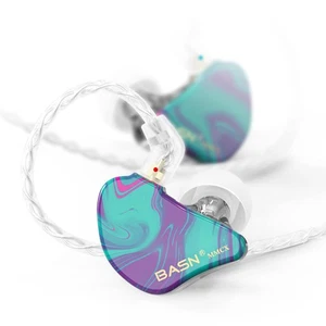 Monitores intrauditivos MMCX triple controlador con graves ricos, auriculares estéreo HiFi IEM... - Imagen 1 de 7