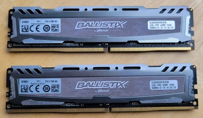 CRUCIAL BALLISTIX SPORT DDR4 8GB (2X4GB) 2400MHz - Image 1 of 4