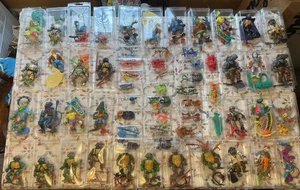 Enorme TMNT Teenage Mutant Ninja Turtles figure vintage e tonnellate di accessori - Foto 1 di 22