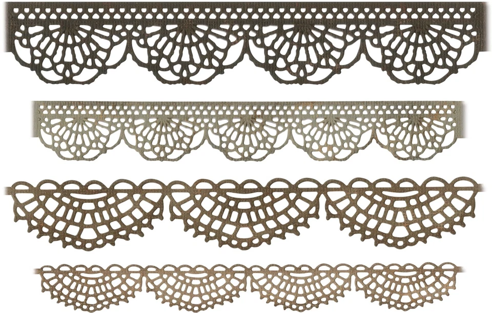 Sizzix Thinlits Dies By Tim Holtz 4/Pkg-Crochet - Image 1 of 1