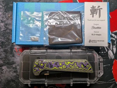 North Mountain Blade Chop 2 Joker Knife Ceramic CF Handle SLD-Magic SOLD OUT - Image 1 of 4