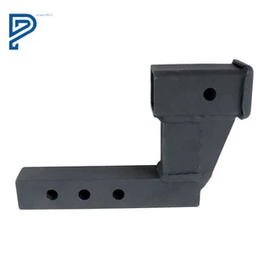 For 2 inch 2 inch Receiver with 6 inch Rise/Drop 7500lbs Trailer Hitch Riser - Picture 1 of 24
