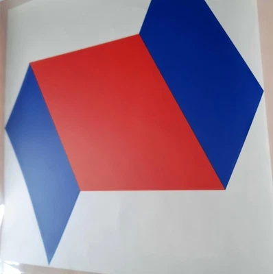 BOB BONIES - abstrakte Komposition. Handsignierter Siebdruck, Griffelkunst 173 B - Bild 1 von 2