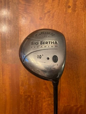 Callaway Big Bertha Titanium 10° Driver RCH 65W Reg Flex RH 45” Golf Club - Image 1 of 4