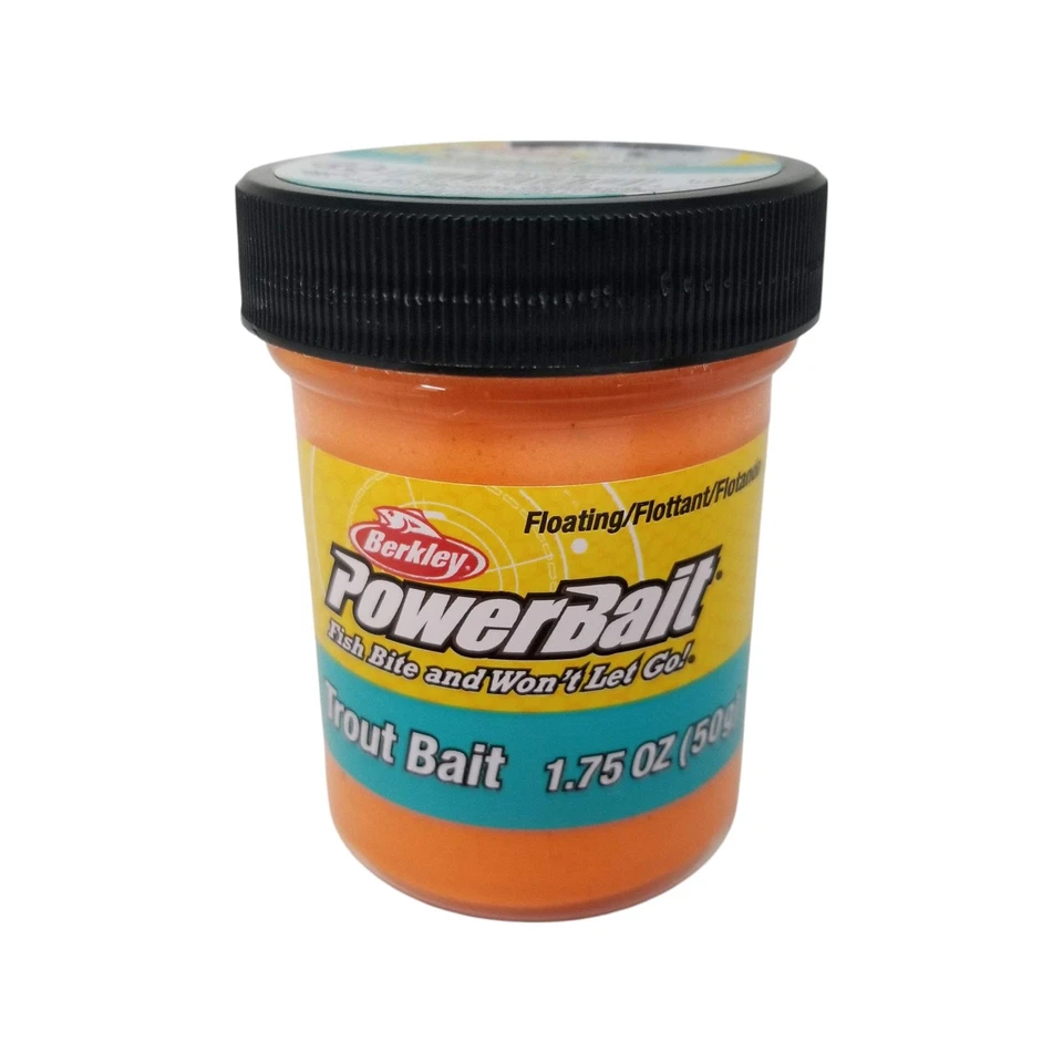 Berkley PowerBait Original Scent Fl. Orange Btbf02 Trout Bait