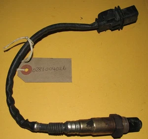 AUDI A4 Q7 VW TOUREG TOURAN SKODA OCTAVIA GENUINE LAMBDA O2 SENSOR 0281004026 - Picture 1 of 5