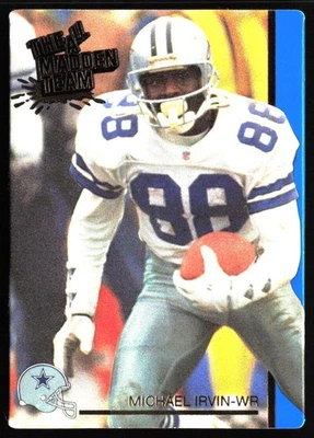 1991 Action Packed All-Madden #41 Michael Irvin - Image 1 of 2