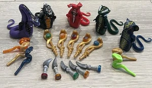 LEGO Minifigure Lot 5 Snake Generals FANGTOM PYTHOR SCALES KAPU'RAI Staffs - Picture 1 of 11