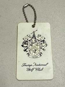 Trump National Golf Club Briarcliff Manor, NY Westchester Guest Golf Bag Tag - Picture 1 of 3