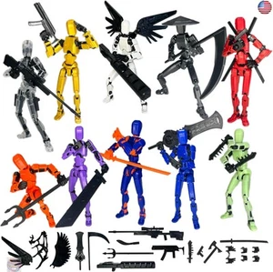 (Assembly Completed) 10 Packs T13 Action Figure Set, Dummy 13 3d Printed - Picture 1 of 6