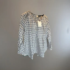 Top da donna 40 relaxed fit designer made in Italy Paul Smith linea principale prezzo al pubblico £ 280 nuovo con etichette - Foto 1 di 8