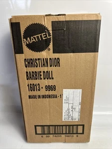 Barbie Christian Dior Paris 16013-9969 NRFB 1997 Anniversary Limited w/Shipper - Picture 1 of 8