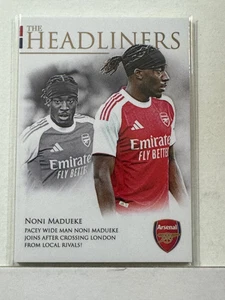 2025/26 Futera Headliners Arsenal #08 Noni Madueke/149 - Imagen 1 de 2
