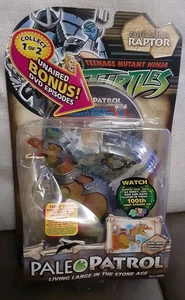 Teenage Mutant Ninja Turtles Paleo Patrol Raptor Tmnt Bonus DVD Dinosaur - Picture 1 of 10