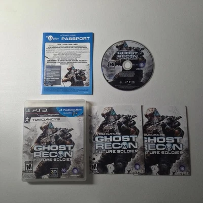 Tom Clancy's Ghost Recon Future Soldier PS3 Video Game  CIB Complete - Image 1 of 2