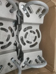 2x Tyco, TE Connectivity 60521-6 Pipe Clamp Support Bracket 3" NPS, Heavy Duty - Picture 1 of 3
