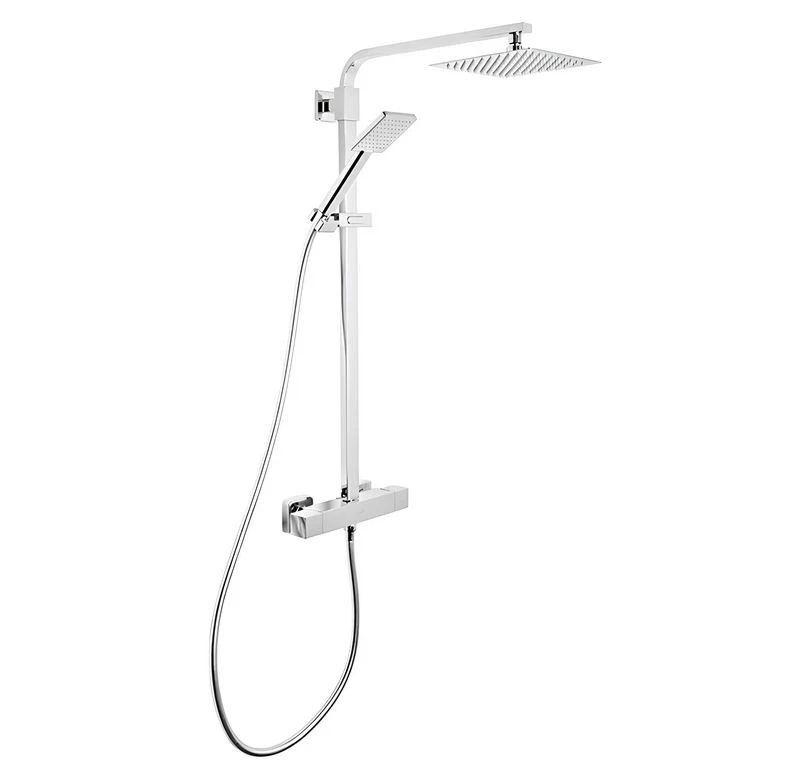 Tavistock Index Cool Touch Chrome Thermostatic Dual Function Shower System - Image 1 of 4