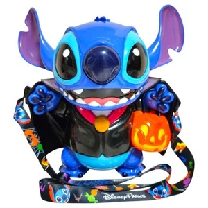 2024 STITCH DISNEY POPCORN BUCKET HALLOWEEN EXCLUSIVE #3441fd - Picture 1 of 24
