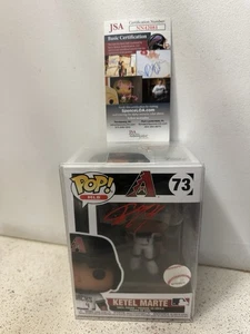 KETEL MARTE SIGNED AUTOGRAPHED ARIZONA DIAMONDBACKS FUNKO POP JSA COA. T-3 - Picture 1 of 8