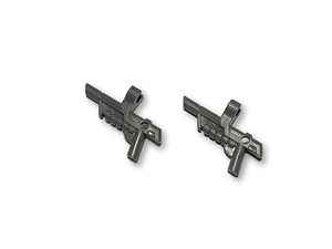 LEGO 15445 Minifig, Pistola arma, Blaster con clip x1 - P&P GRATIS! - Foto 1 di 1