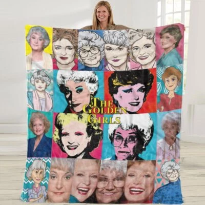 The Golden girls Bed Sofa Blanket Soft Throw Birthday Gift for Mother 50*60in - Image 1 of 4