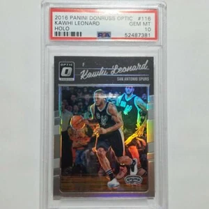 PSA10 KAWHI LEONARD 2016-17 Panini Donruss Optic Holo #116 NBA San Antonio Spurs - Foto 1 di 12