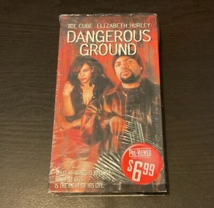 Dangerous Ground (VHS, 1997) Ice Cube, Elizabeth Hurley Blockbuster - Picture 1 of 5