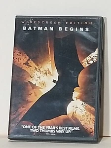 Batman Begins (Widescreen Edition) - DVD - GOOD - Picture 1 of 3