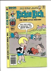 RICHIE RICH #217 HARVEY 1982 VG/FN COMBINE SHIP - Picture 1 of 2