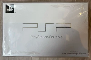 PSP Final Fantasy Dissidia FF 20th Anniversary Limited Pearl White PSP-3000 NEW - Picture 1 of 9