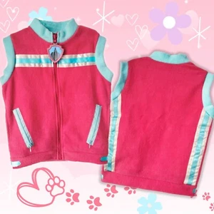 Liberty Halloween Vest Ryder Vest Cosplay Outfit Gift Girls size 4 Pink Fleece - Picture 1 of 1