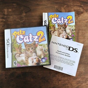 Petz Catz 2 Nintendo DS 2007 nur Hülle & Anleitung OHNE Spiel - Bild 1 von 10
