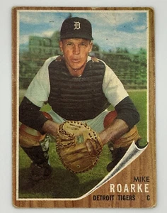 1962 Topps Baseball #87 Mike Roarke Detroit Tigers - Picture 1 of 6