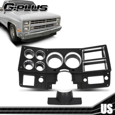 Fits 1984 1985 1986 1987 Chevy GMC Truck Dash Bezel w/ A/C w/ Lower Column Cover - Image 1 of 4