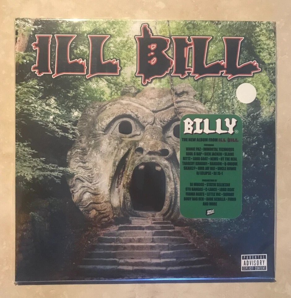 Ill Bill Billy 2xLP White vinyl La Coka Nostra Immortal Technique Slaine Nems - Image 1 of 4