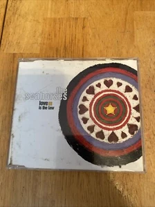The Seahorses Love Is The Law UK Import 3 Track CD 1997 Geffen Records Issue - Picture 1 of 6