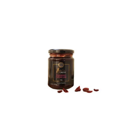 Morella Grove | Gourmet Cranberry Cherry Jam 260ml - image 1 of 2